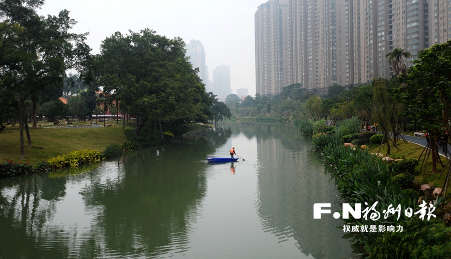 整治后的流花溪.