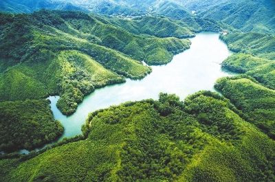 　生态绿色的武平捷文水库